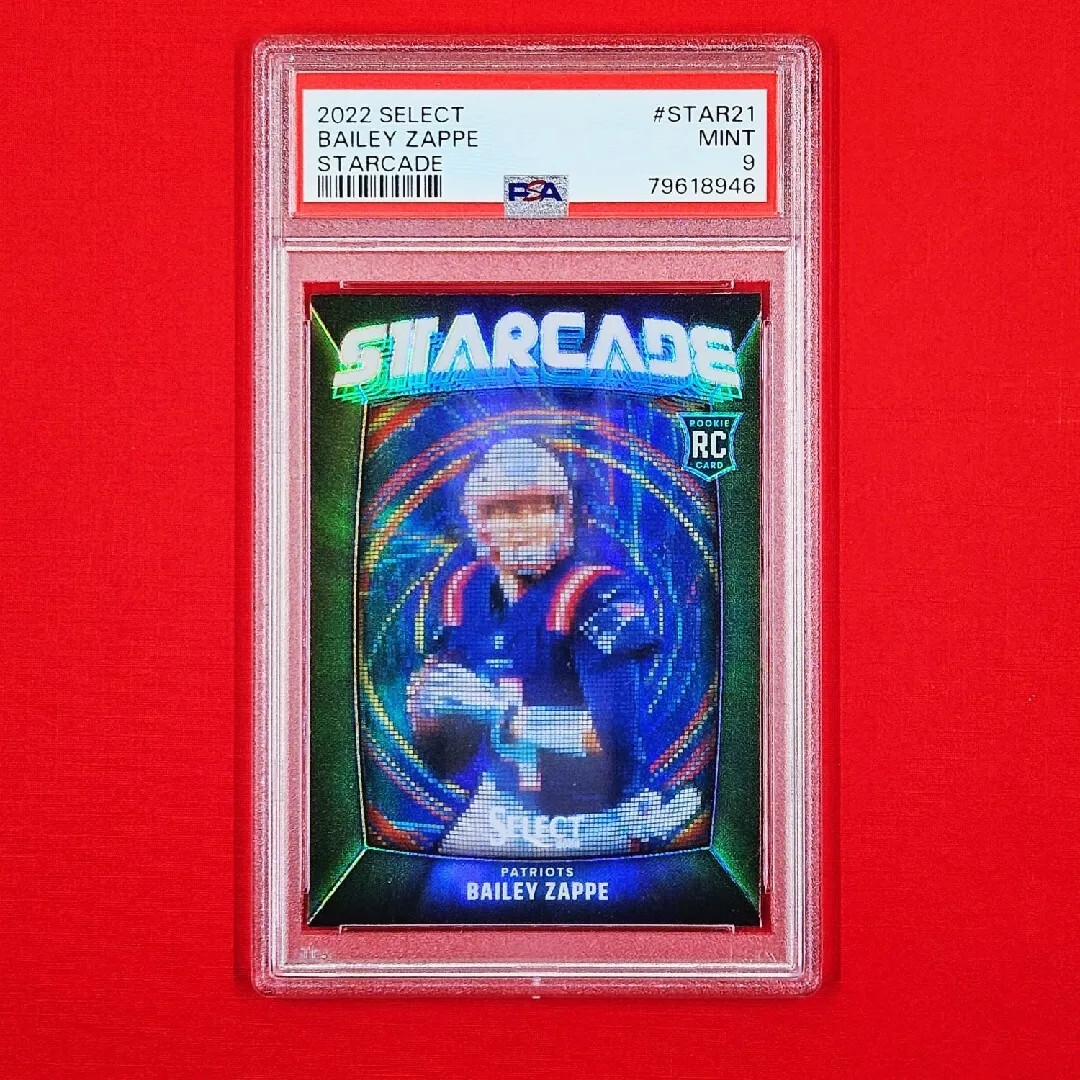 Bailey Zappe Panini Select Starcade #STAR21 Base