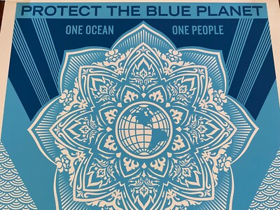 【希少】OBEY:PROTECT THE BLUE PLANET Protect The Blue Planet