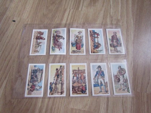 VINTAGE SET OF 25 TEA TRADING CARDS BEFORE OUR TIME BY LAMBERTS OF NORWICH 1961 - Picture 4 of 7