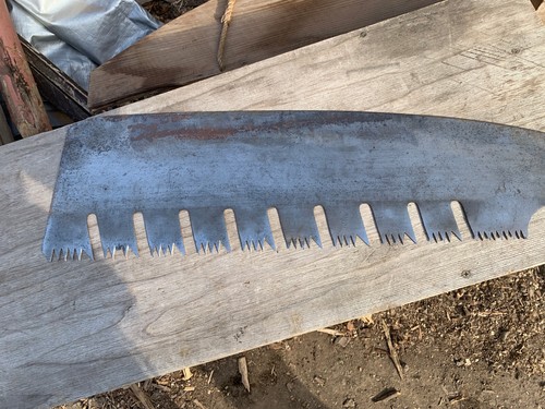 As-Is / Antique Japanese Pull Saws for logs/Madonoko / 62-97cm / Yasuki Steel - Picture 16 of 24