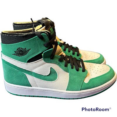 Jordan 1 High Zoom Air CMFT Stadium Green Size 12 Men CT0978  display picture 1