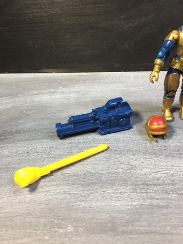 Vintage 1992-3 GI Joe Barricade V1-2 Joe Barricade con casco missilistico + lanciatore - Foto 6 di 15