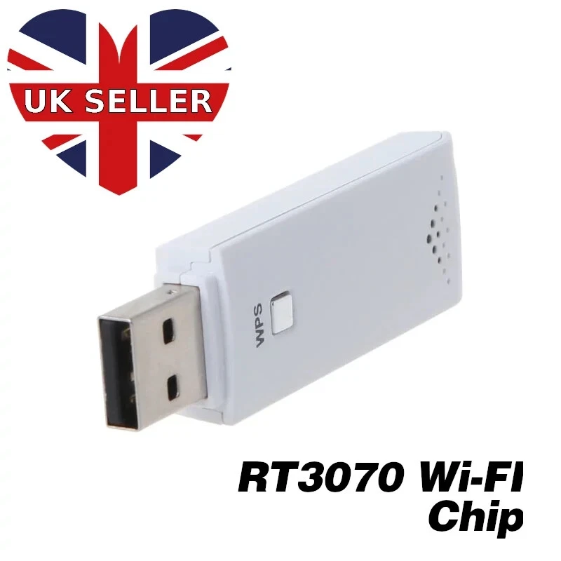 USB Wireless WiFi Adapter For Humax TV Boxes Floureon Zosi CCTV systems RT3070