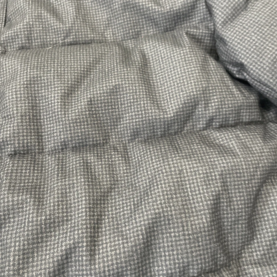 Abrigo Chaqueta Larga Barbour Hombres XXL Hoxley Baffle Negro/Gris Tartán Puffer Nuevo con Etiquetas Capucha Foto 4 de 4