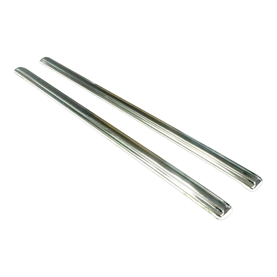 Juego de molduras base reposabrazos de acero inoxidable para Chevy Chevelle 1968-1972 Foto 2 de 4