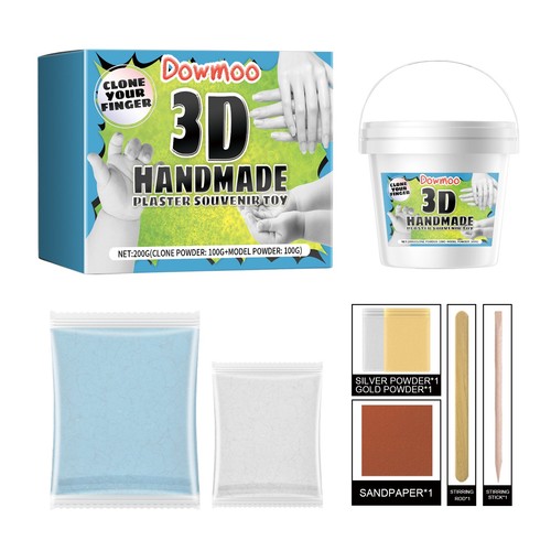 3D Hand Casting Kit Couples DIY Hand Molding Kit For Adults Keepsake Hand