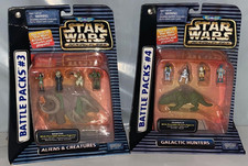 Star Wars Classic BATTLE PACKS  s 3   4 Aliens & Creatures  Galactic Hunters New