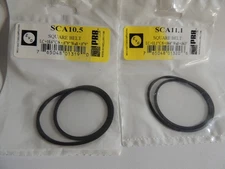New 2 PRB 1 each SCA10.5 + SCA11.1 Square Cut Belts for VCR, Cassette, CD/DVD