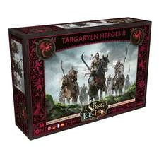 A Song of Ice and Fire Tabletop Miniatures Targaryen Heroes II Box Set - Lead