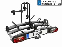 Eufab FahrradträGer Finch FüR 3 FahrräDer Klappbar E-Bike +Kennzeichen