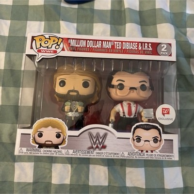 Funko Million Dollar Man Ted DiBiase & I.R.S. Walgreens Exclusive 2 Pack