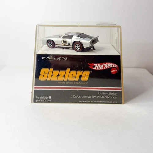 Hot Wheels Mattel Sizzlers Silver 70 Camaro Die Cast Car