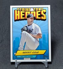 Gerrit Cole Strike Zone Heroes 2024 Topps Japan Baseball Card #SZH-22 Yankees