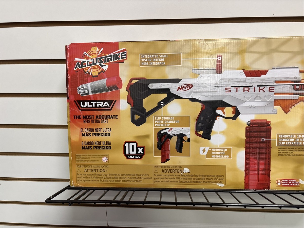 NERF ULTRA トイガンセット Hasbro Nerf Ultra Strike Motorized Blaster Toy Gun with 10