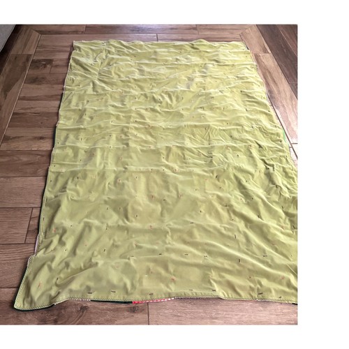 VTG Colorful Patchwork Handmade Quilt Throw Wall Decor 64"x44" Reversible 1970s - Picture 12 of 14