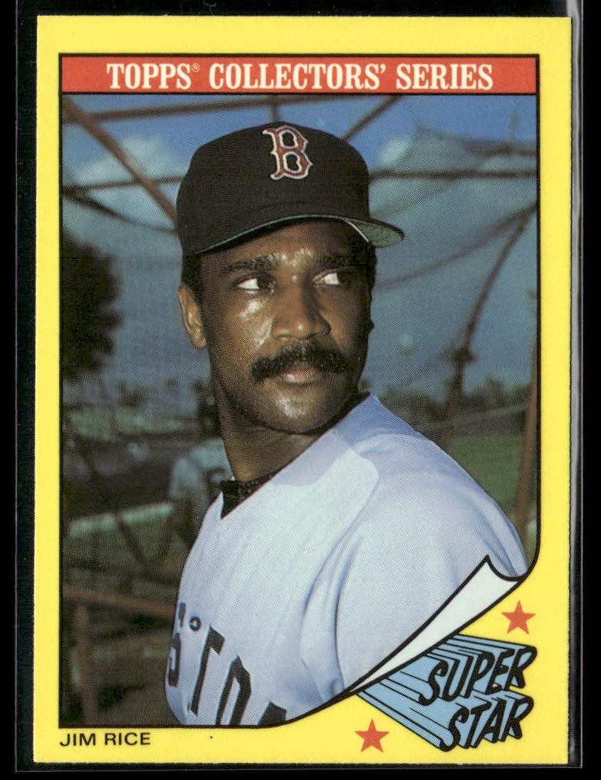 1986 Topps Baseball Cards Champion Superstars #28 Jim Rice 0102A