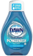 Dawn Platinum Plus Powerwash , Dish Soap, Apple Scent, 2 Pack 16oz