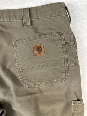 Carhart Relaxed Fit Tan Work Pant's Carpenter Men s 42x30