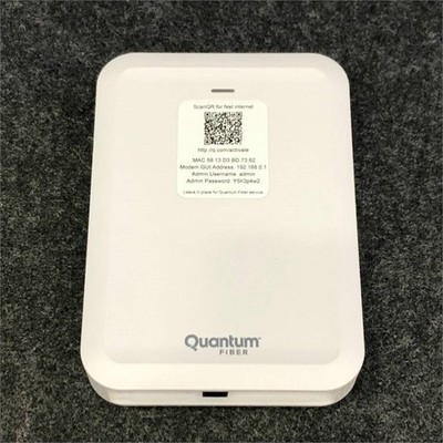Quantum Fiber C5500XK Fiber-Optic Wall Modem SC/APC WAN/LAN Internet