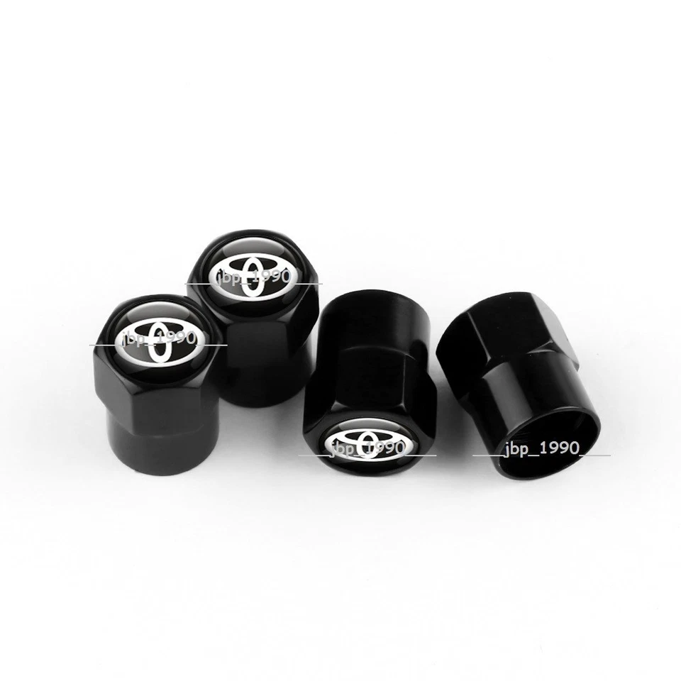 Universal Fits Toyota Tire Air Valve Stem Caps for Cars, Trucks, SUVs, Vans - Image 2 of 2