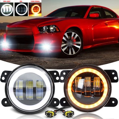 2012 dodge charger halo fog lights Pair 4