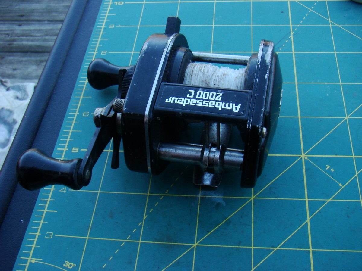 abu garcia ambassadeur 2000c W0673 TR ABU GARCIA AMBASSADEUR 2000C BAITCAST FISHING REEL