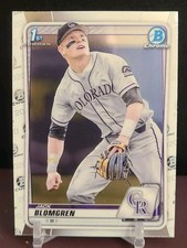 2020 Bowman Draft Chrome Jack Blomgren #BD-162 1st Bowman RC
