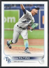 2022 Topps Luis Patiño Tampa Bay Rays #539