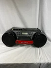 Sony ESP Sports CFD-980 Water Resistant CD Radio Cassette Boombox Works Great!