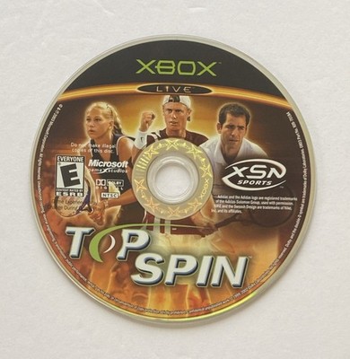 DISC ONLY Top Spin (Microsoft Xbox, 2003)
