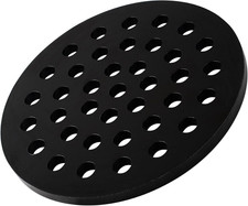 5 Inch Drain Cover Cast Iron Strainer Epoxy Coated Basement Garage Roof Floor