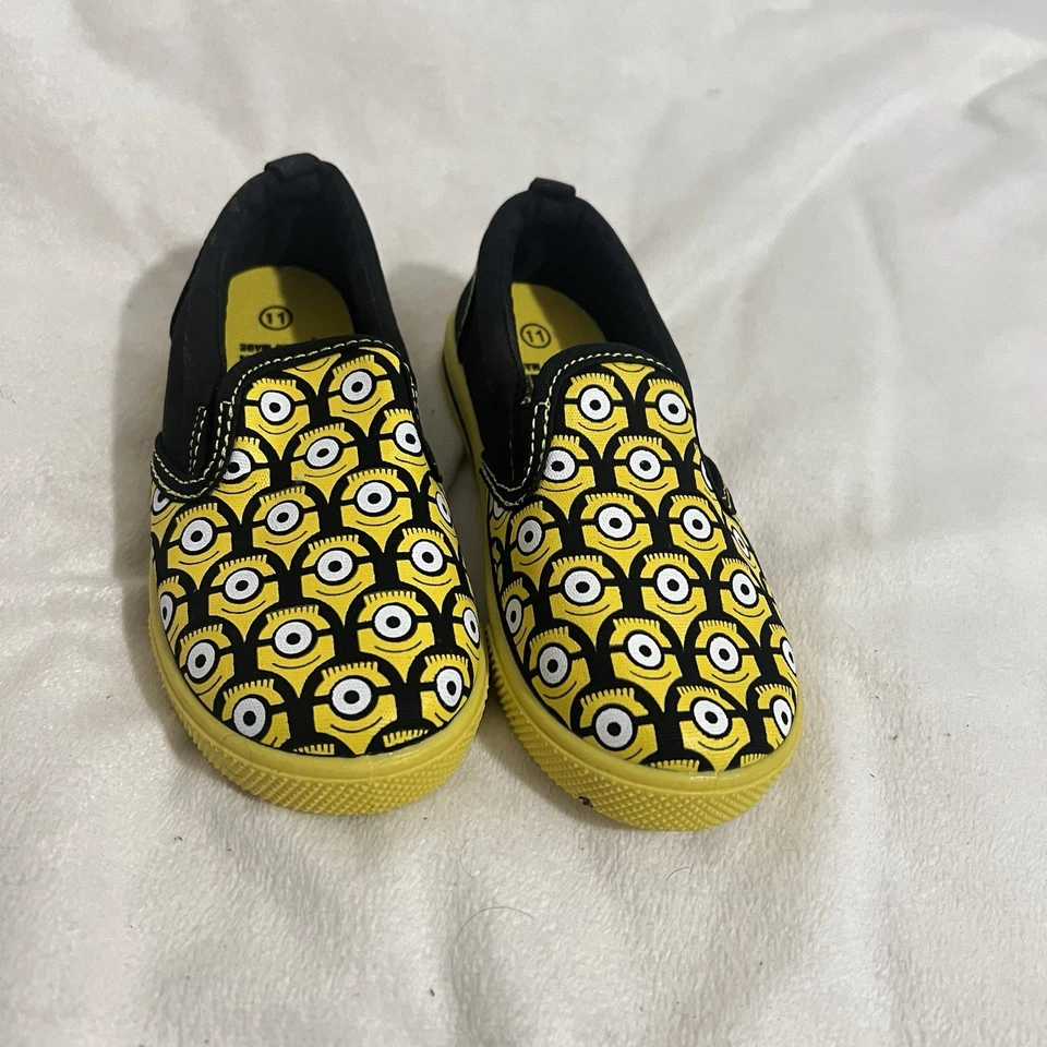 Гадкий я мальчик поскользнуться на кроссовки размер 11 желтый миньоны мультфильм Espadrille - Изображение 3 из 4