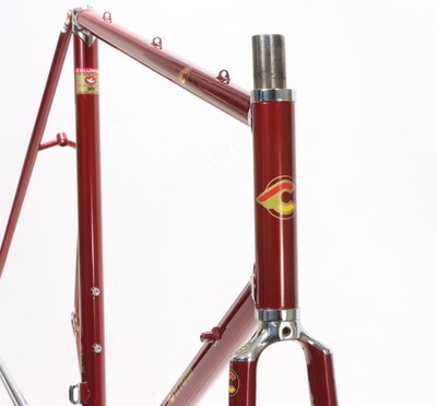 Cinelli Supercorsa Frameset 58cm C-C Bordeaux Columbus SPX Rim