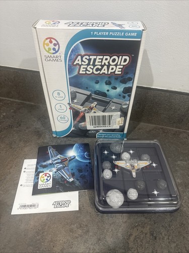 Smart Games - Asteroid Escape, Puzzle Game with 60 Challenges, 8+ Years - Picture 1 of 8