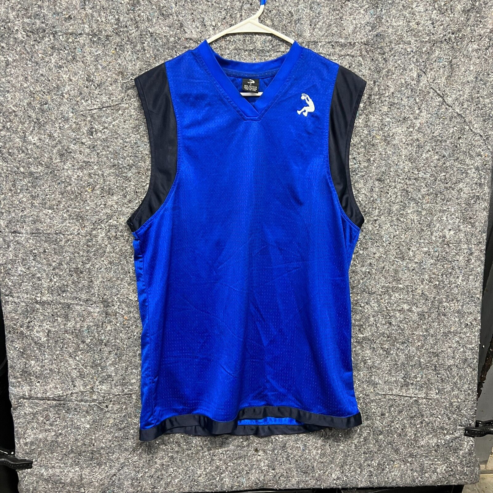 Shaq Tank Top Men M Blue Summer Sleeveless Casual Breathable Travel