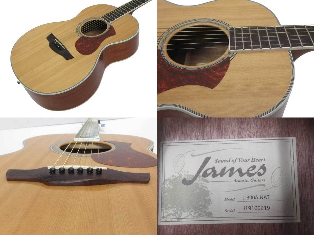 ギター James J-300A NAT J-300A James オリジナルブランド | 島村楽器