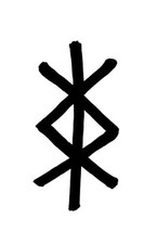 SCHUTZSYMBOL HEIDNISCHE RUNE WIKINGER VINYL AUFKLEBER STICKER FÜR FENSTER AUTOS CAMPER