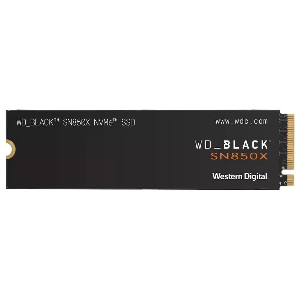 8Tb Western Digital WD_BLACK SN850X NVMe SSD M.2 WDS800T2X0E without HEATSINK - Image 3 of 4