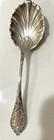 Albany By Towle Sterling Silver 925 Sugar Shell Spoon Goldwashed 5 3/4" Monogram