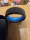 Groove Life Men's Silicone Wedding Band Ring, size 9, Gray/Blue *NEW IN BOX* — photo 2
