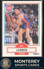 Bill Laimbeer 1990-91 Fleer #58 Detroit Pistons