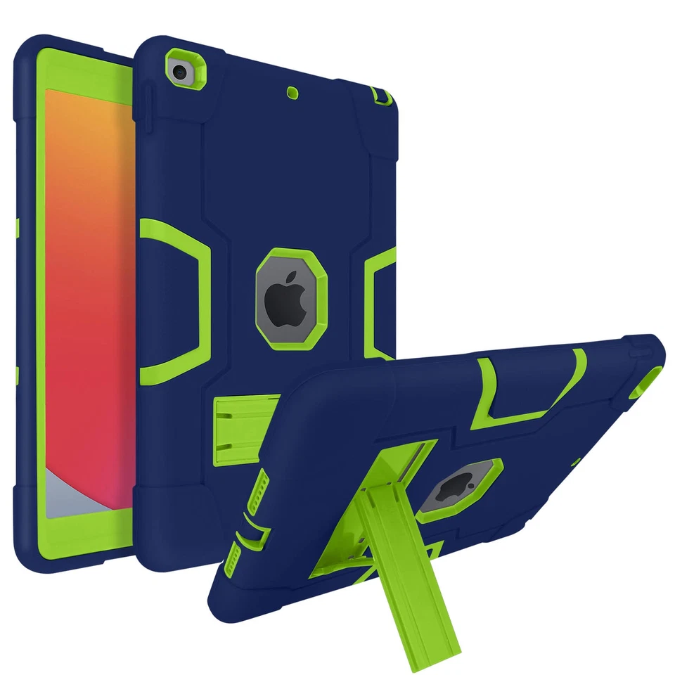 Case with Crutch Special child stand Blue and green iPad 2020 / 2019 10.2 - Image 2 of 4