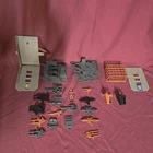 Vtg WHEELED WARRIORS BATTLE BASE MATTEL JAYCE 1985 PLAY-SET Parts Lot