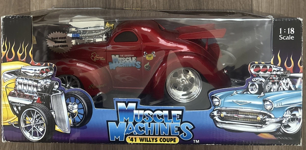 Muscle Machines Willys 1:18 Scale Diecast & Toy Vehicles for sale