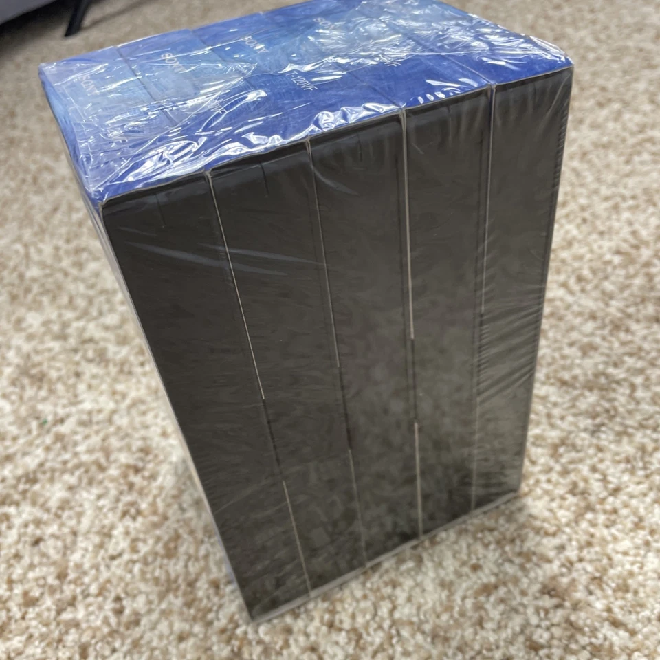 Sony T-120 премиум класса 6 часов пустые видеокассеты - 5 упаковки - совершенно новый - Изображение 3 из 4