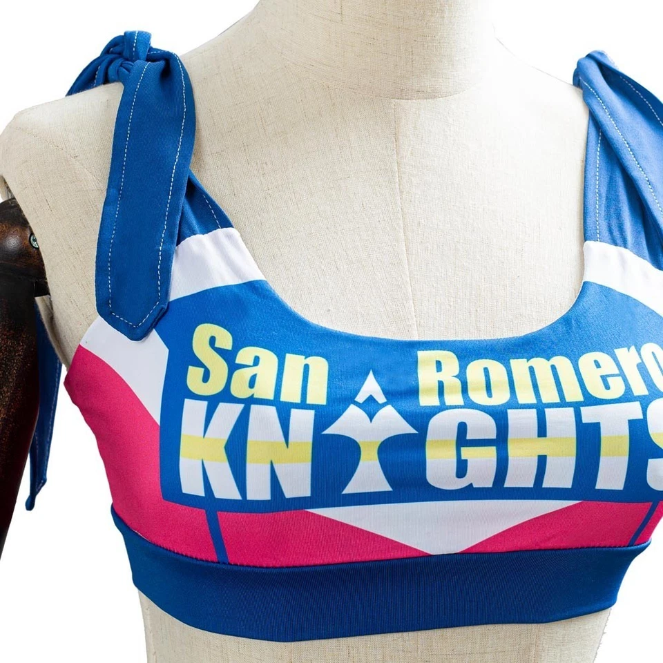 Juliet Starling Cheerleader Cosplay Costume Outfit Dress Suit - Image 3 of 4