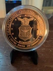 Department Of The Air Force 1 Oz Copper Round