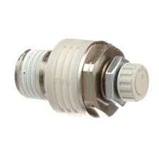 1PC SMC CORPORATION ASN2-N02-S Adjustable Pneumatic Silencer, Brass Body, 1/4"