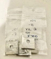 Steel Square Gage Block .101” Different Brands Webber , CMI, And More