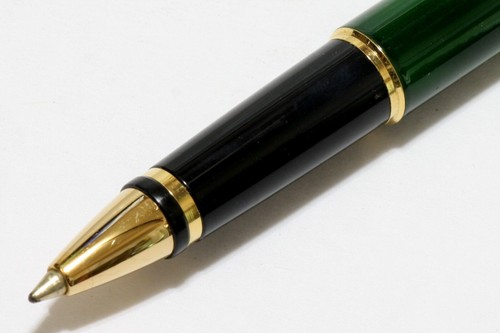 Bolígrafo Waterman Paris Verde Mármol Tono Dorado Borde Monograma con Caja - Imagen 5 de 8